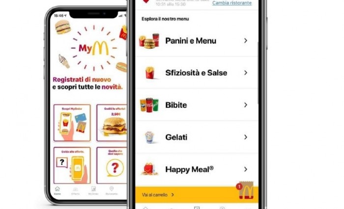 McDonald’s lancia il nuovo servizio Mobile Order and Pay