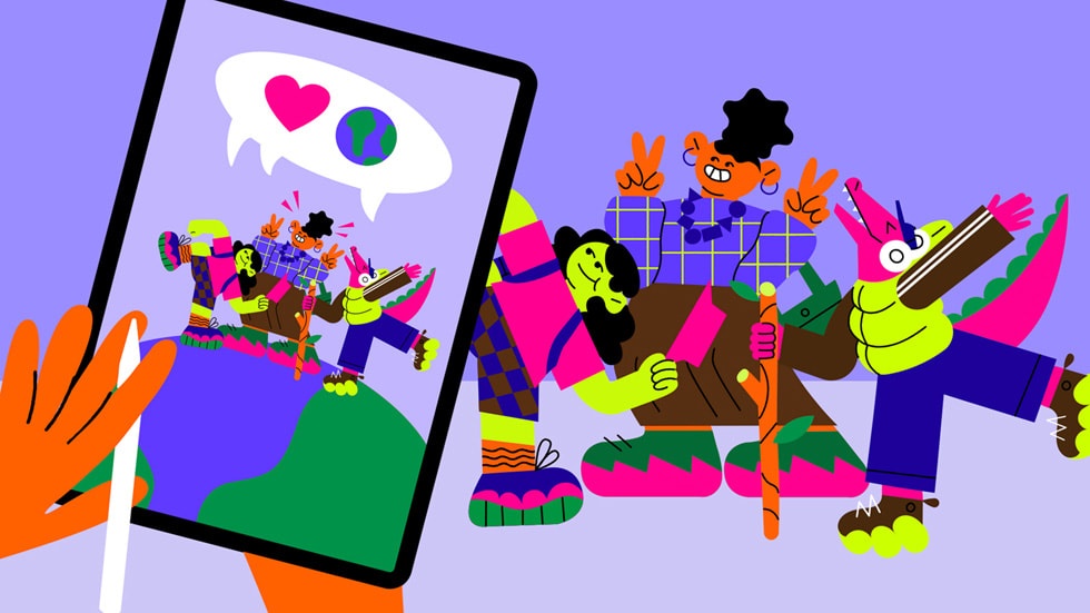 Apple invita le famiglie a creare e imparare in occasione delle sessioni del Campo Estivo