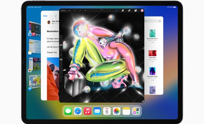 Con iPadOS 16, l'iPad è ancora più versatile 