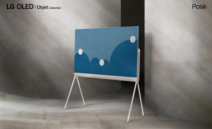LG: la nuova collezione di tv Oled Objet alla Design Week di Milano