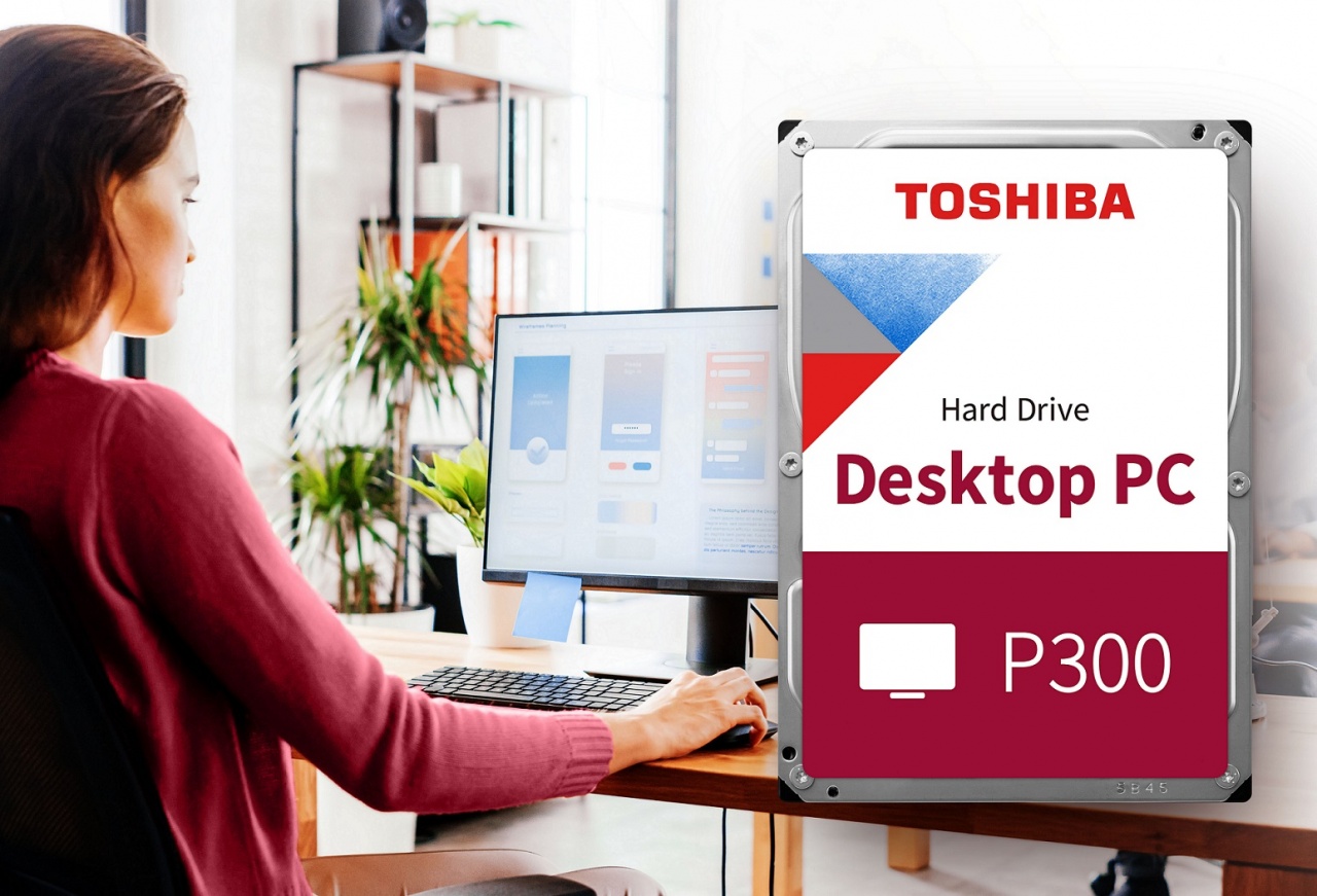 Toshiba ha annunciato il nuovo P300, hard disk da 2TB per PC desktop con velocità di 7200RPM