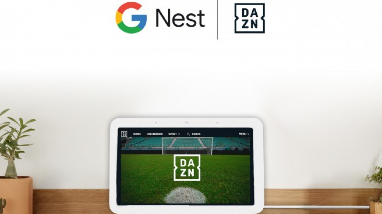 DAZN arriva sui device di Google 