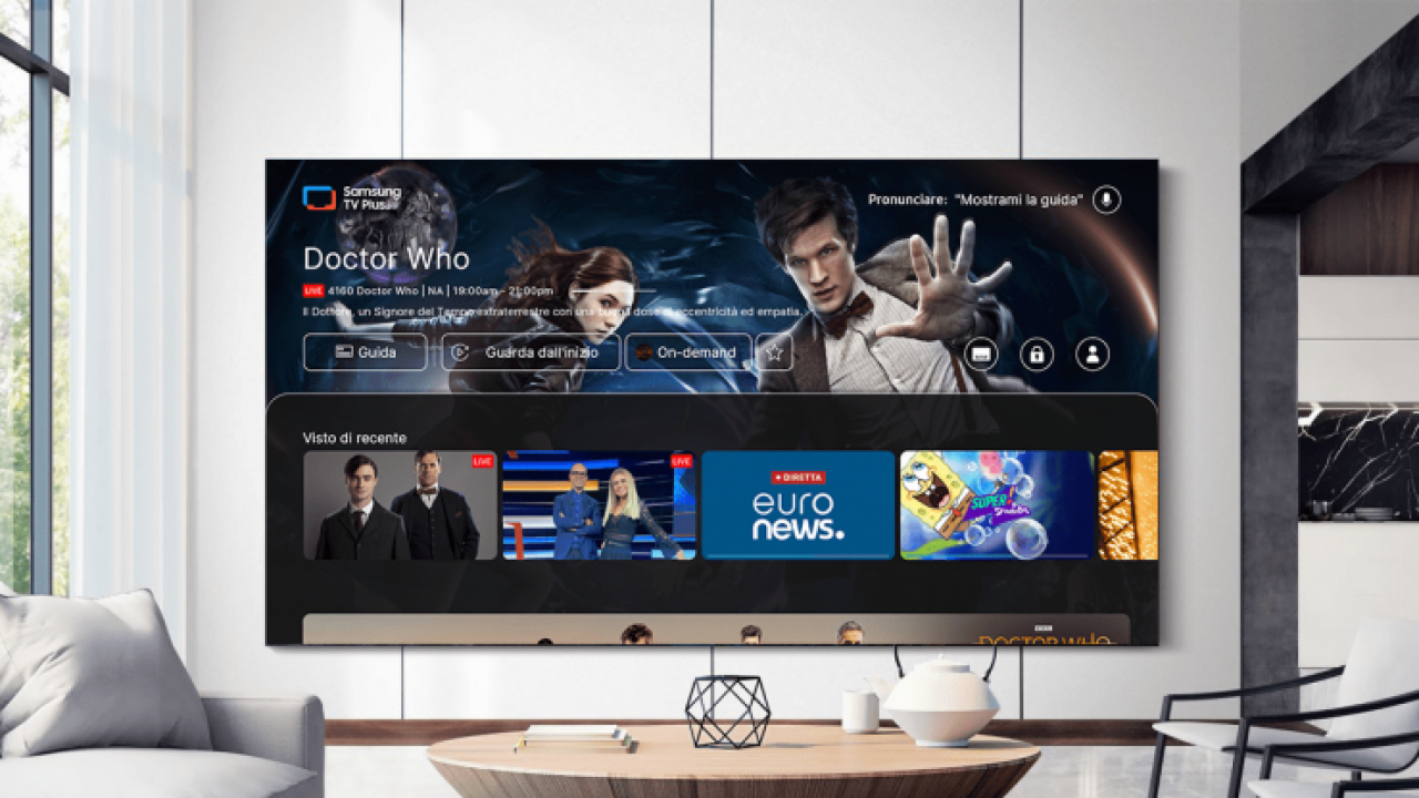 Samsung TV Plus: rebranding e 7 nuovi canali gratuiti 
