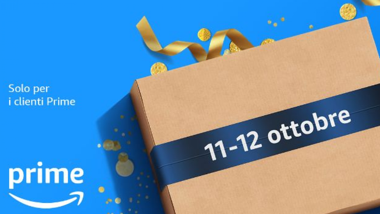 L’11 e il 12 ottobre arrivano le Offerte esclusive Prime di Amazon