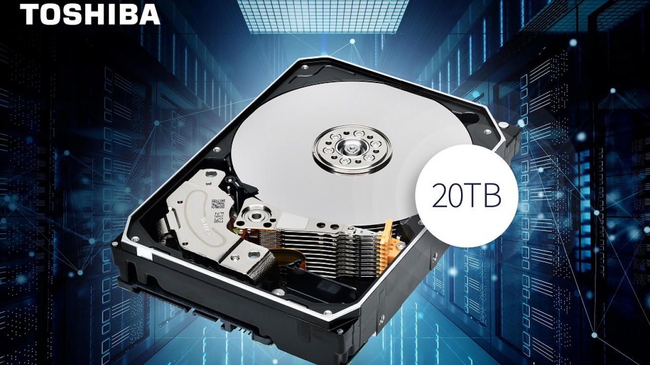Toshiba annuncia i nuovi hard disk MG10 Series da 20TB