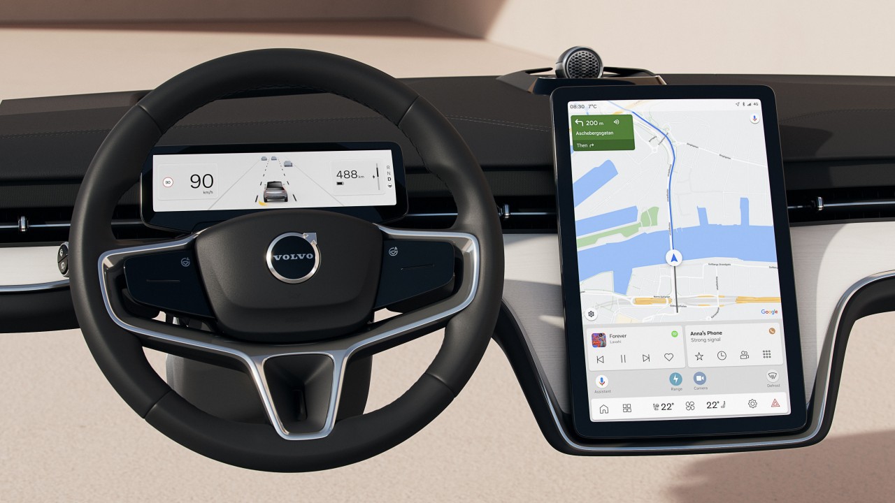 Snapdragon Cockpit a bordo della nuova Volvo EX90