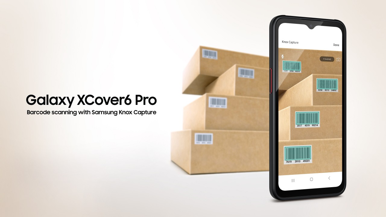 Scandit Smart Data Capture disponibile sul nuovo Samsung Galaxy XCover6 Pro