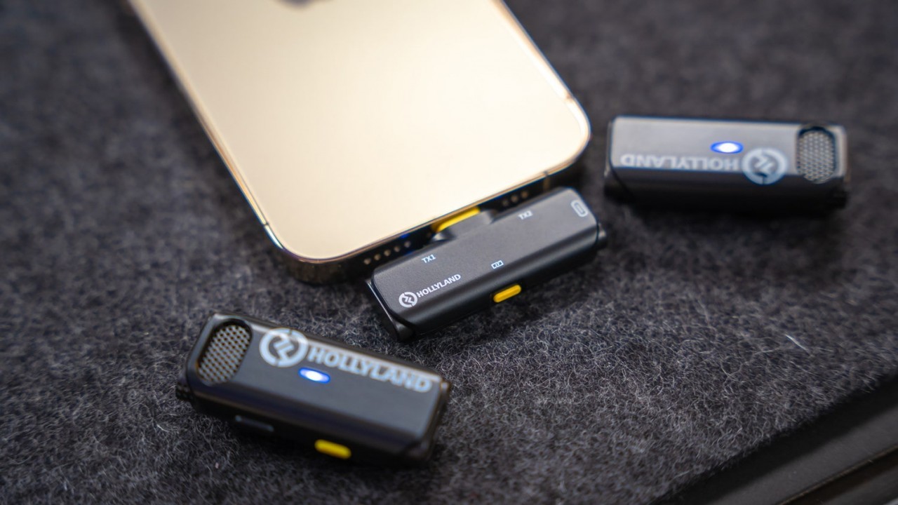 Lark C1 di Hollyland, microfono wireless per iPhone e Android, subito pronto alla registrazione