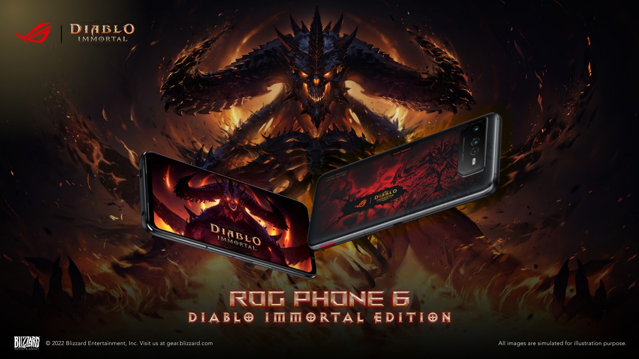 ROG  Phone 6 Diablo Immortal Edition: la nuova versione in collaborazione con Blizzard Entertainment