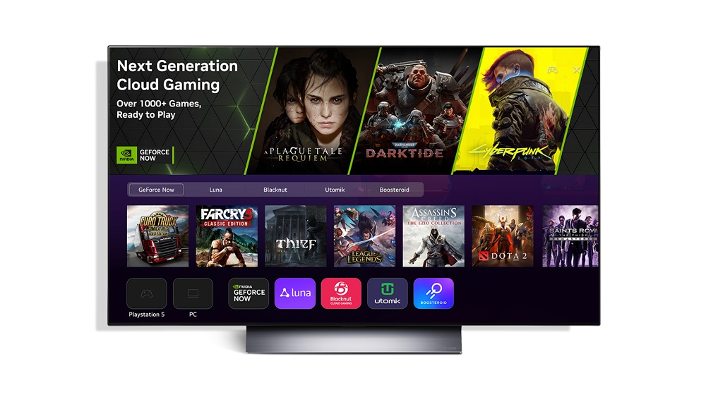 I tv LG ampliano lofferta di servizi per video giocatori
