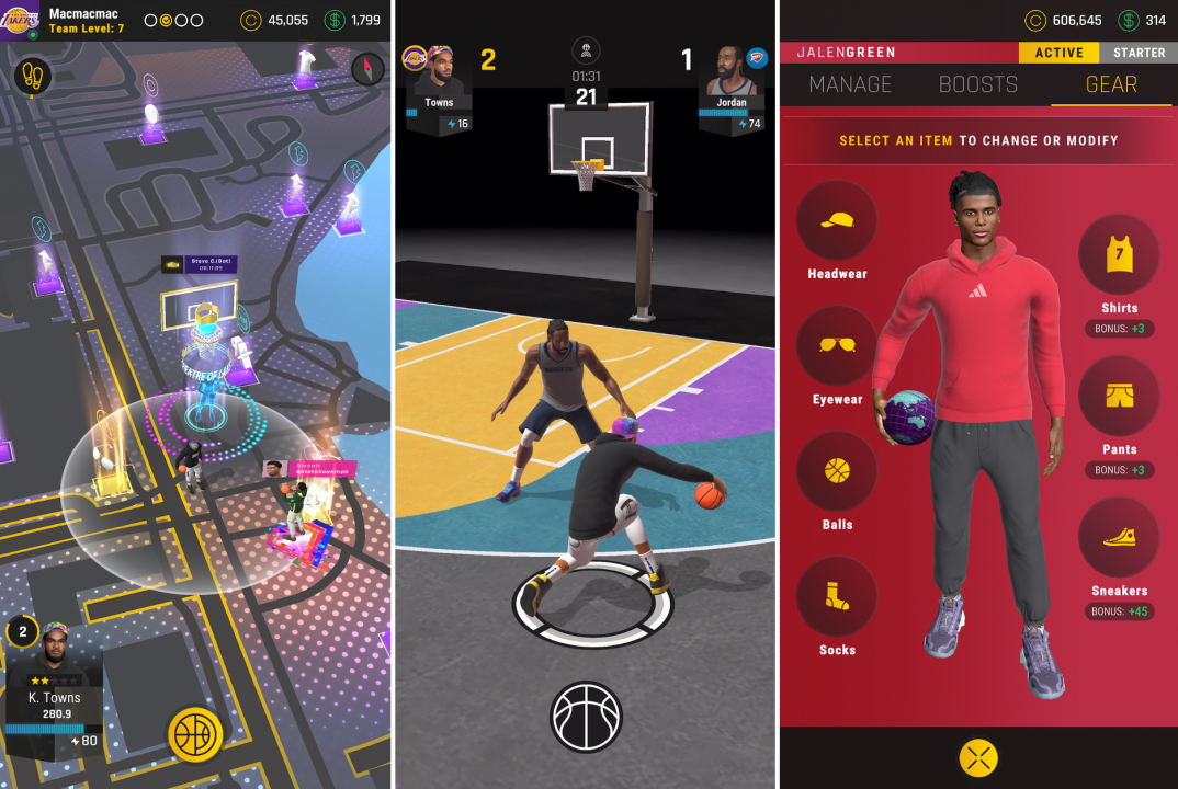 Arriva in Italia NBA All-World, nuovo gioco di basket per smartphone