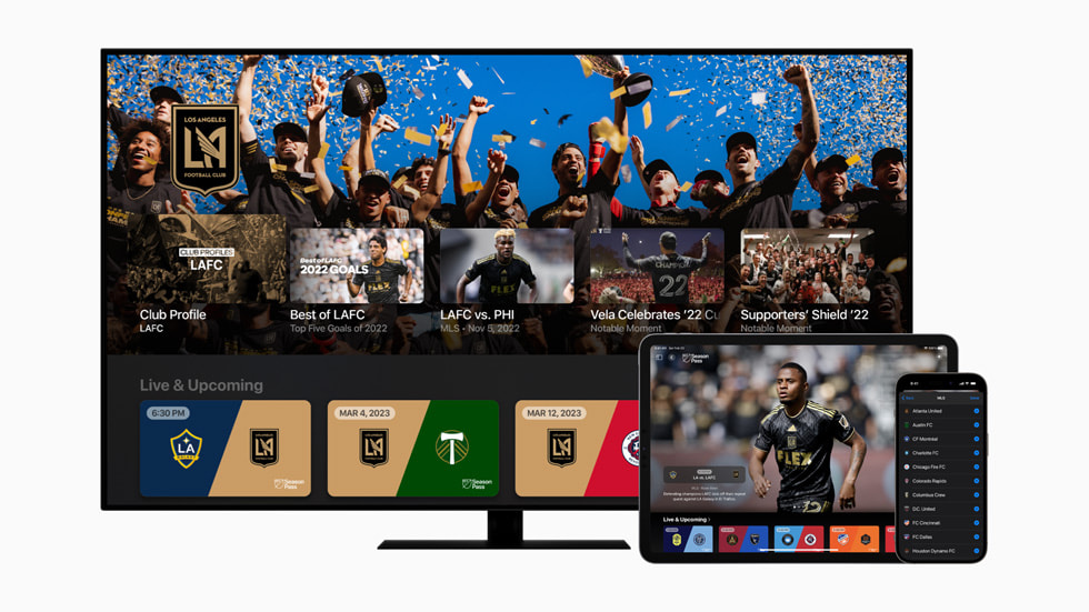 MLS Season Pass disponibile nell’app Apple TV