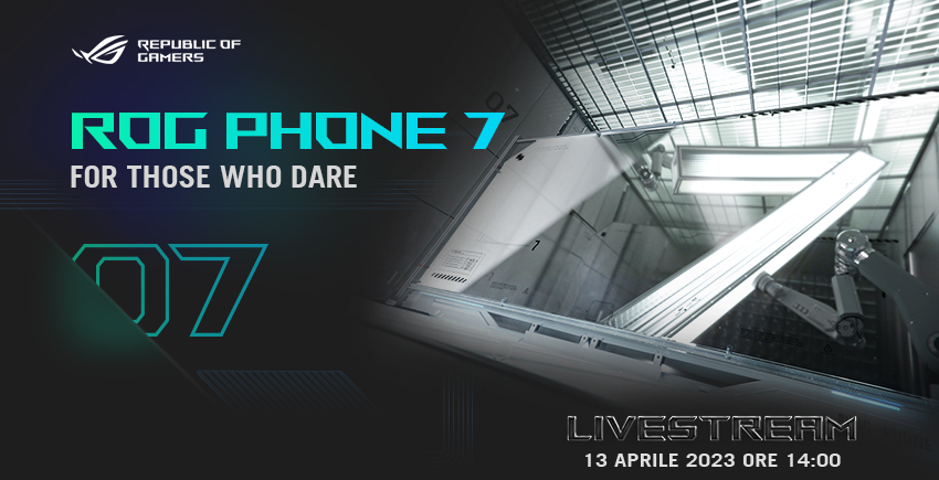 ROG Phone 7 sarà svelato ufficialmente il 13 aprile
