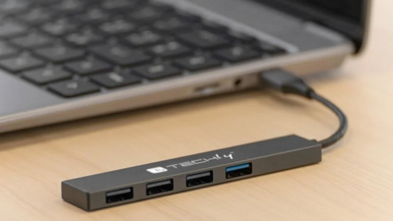 TECHly, grazie ai suoi hub USB, permette di connettere molti più dispositivi al pc!