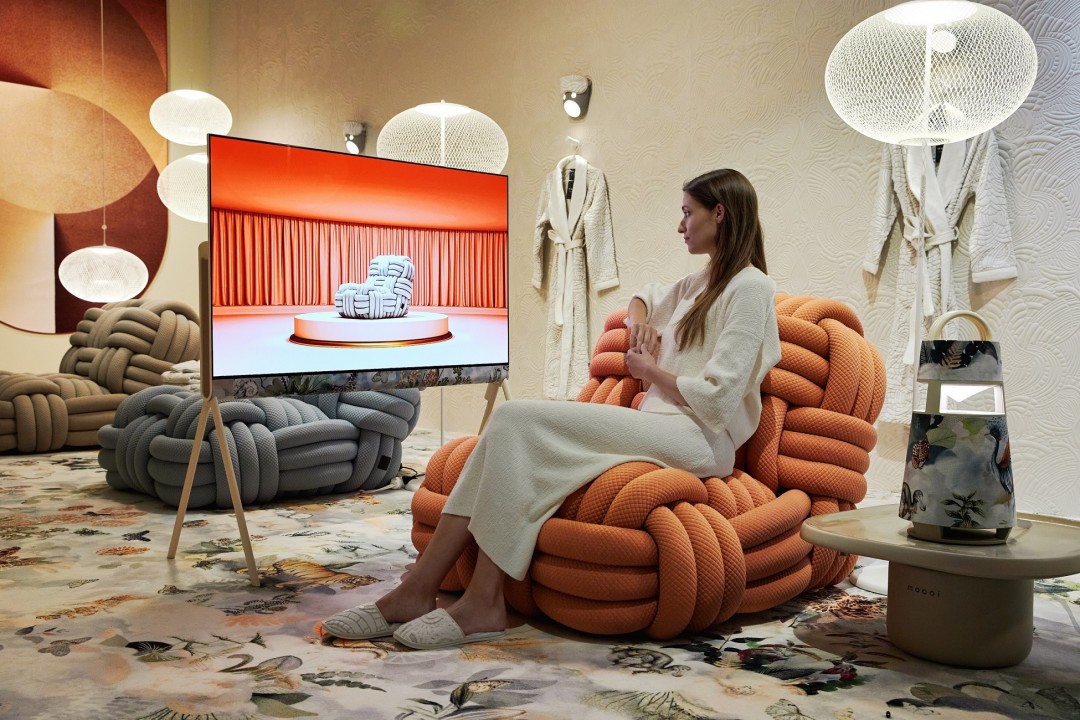 LG OLED TV e la sua “A life exraordinary” alla Milano Design Week 2023