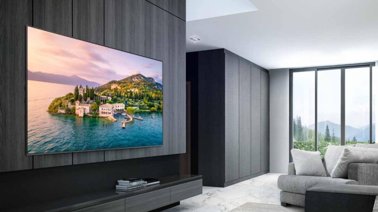 Samsung presenta il TV QLED da 98”, dal design ultrasottile