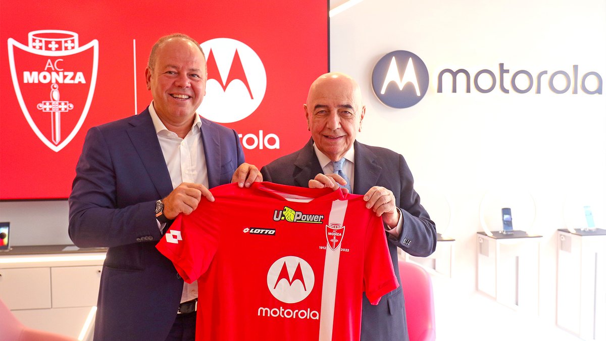 Motorola e AC Monza di nuovo insieme per la stagione 2023-2024