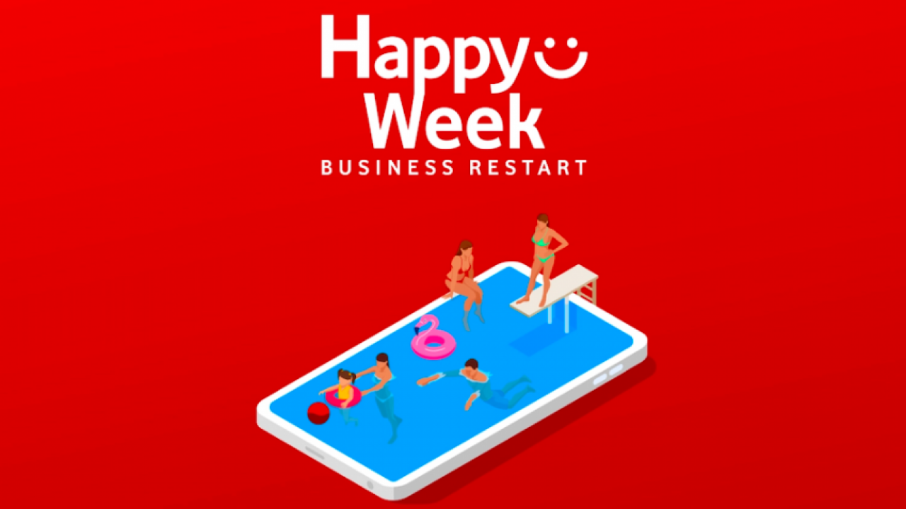 Vodafone: nuovo concorso a premi su Happy Week Business