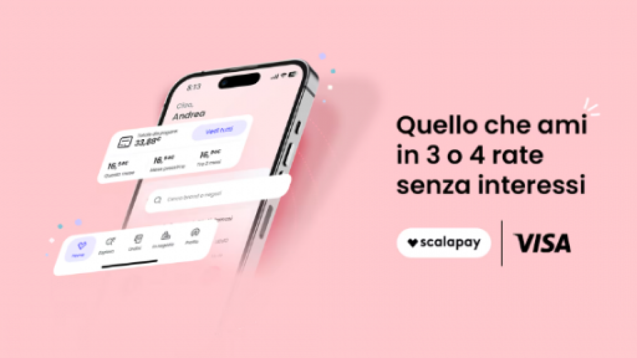 Visa e Scalapay: partnership per espandere i pagamenti rateali in tutta Europa