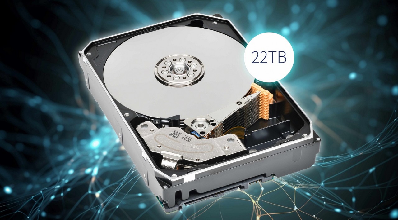 Toshiba annuncia i nuovi hard disk MG10F Series da 22TB