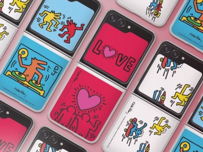 Keith Haring X Samsung: le nuove card offrono ancora più opzioni di personalizzazione per Galaxy Z Flip5