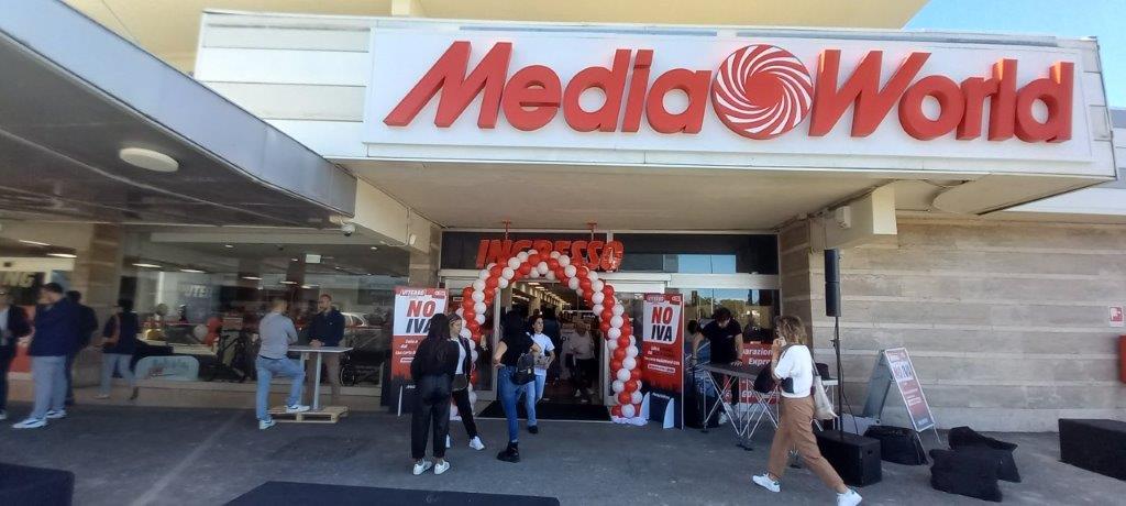 Mediaworld apre un nuovo negozio presso il Centro Commerciale Viterbo