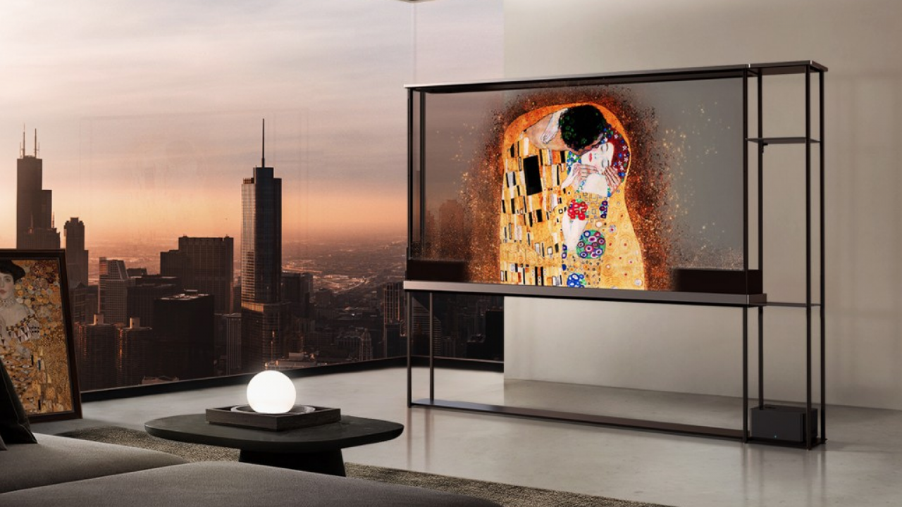 LG SIGNATURE OLED T: il primo Tv Oled trasparente wireless al mondo
