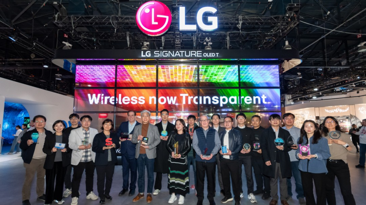 LG conquista piú di 200 premi e riconoscimenti al CES 2024