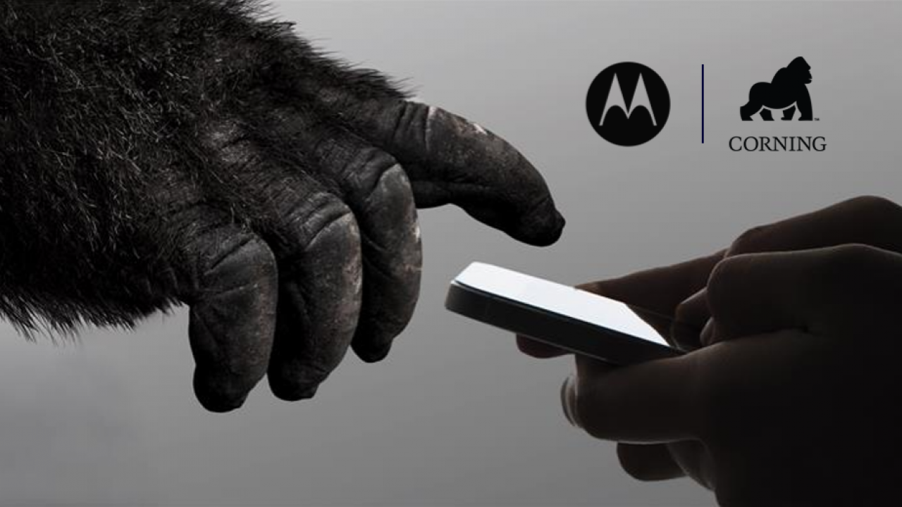 Motorola: il display in Corning Gorilla Glass  in arrivo sull’intero portfolio di device