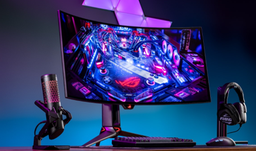 ASUS Republic of Gamers annuncia la disponibilità del monitor ROG Swift OLED PG34WCDM