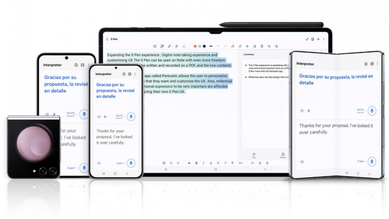 Con l'aggiornamento One UI 6.1 Samsung integra le funzionalità di Galaxy AI su altri dispositivi Galaxy
