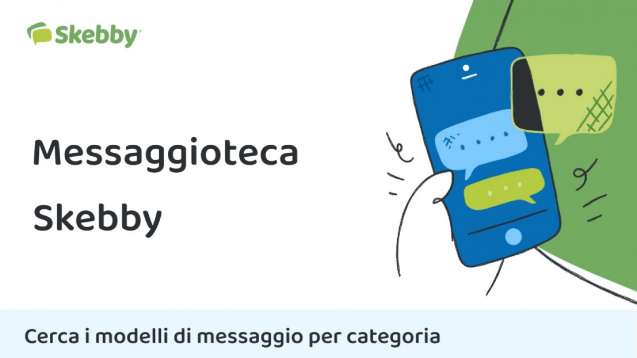 SMS per il business: Skebby presenta la sua “Messaggioteca”