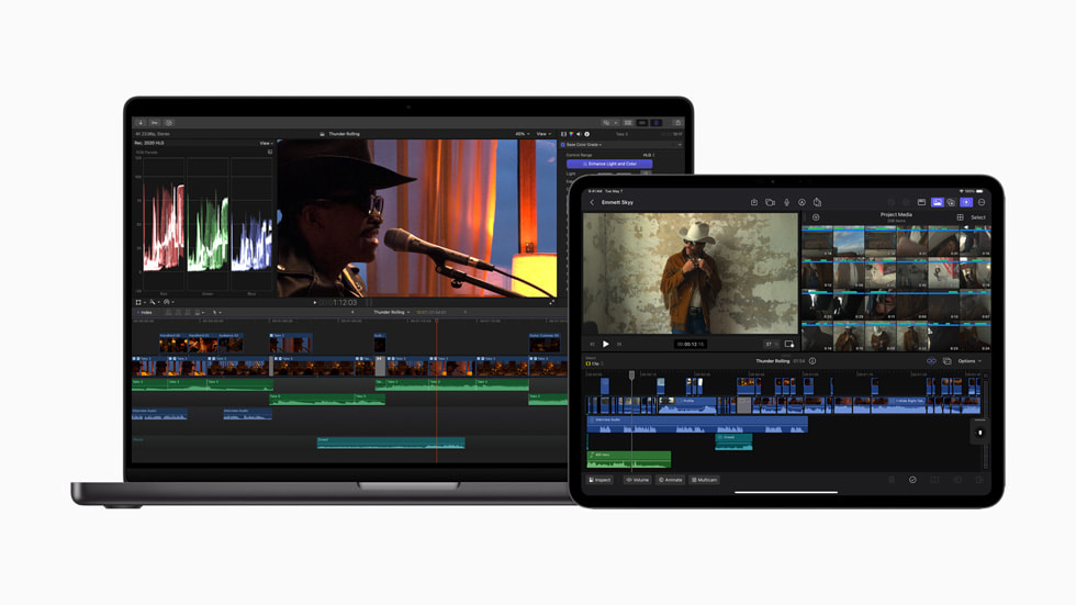 Final Cut Pro trasforma la creazione video con Live Multicam su iPad 