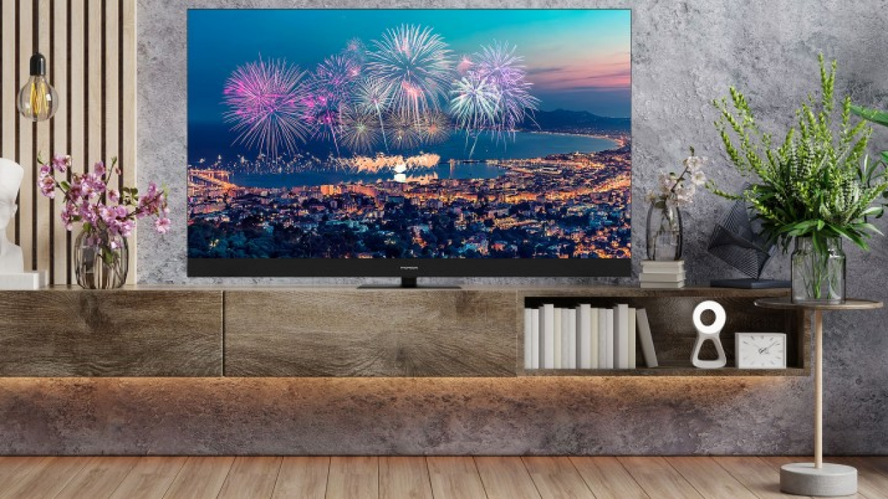 THOMSON Google TV QLED Plus: suono dinamico grazie agli speaker frontali integrati