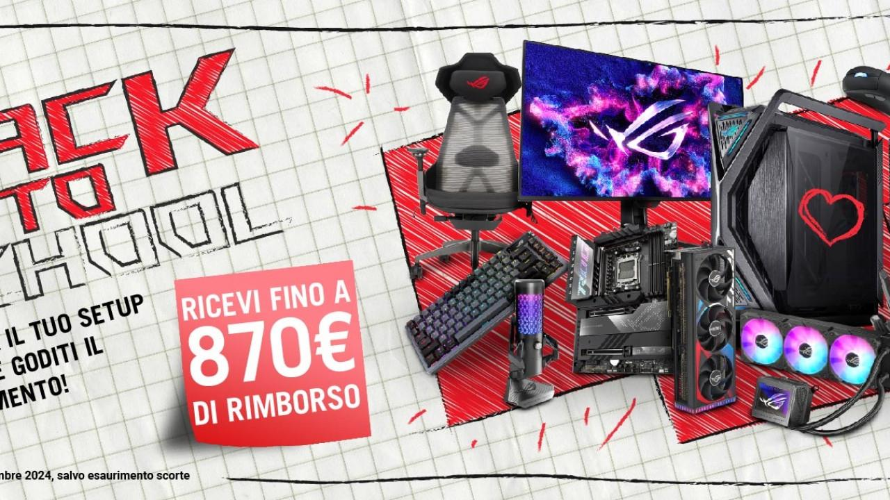 Asus: al via una serie di offerte per il back to school
