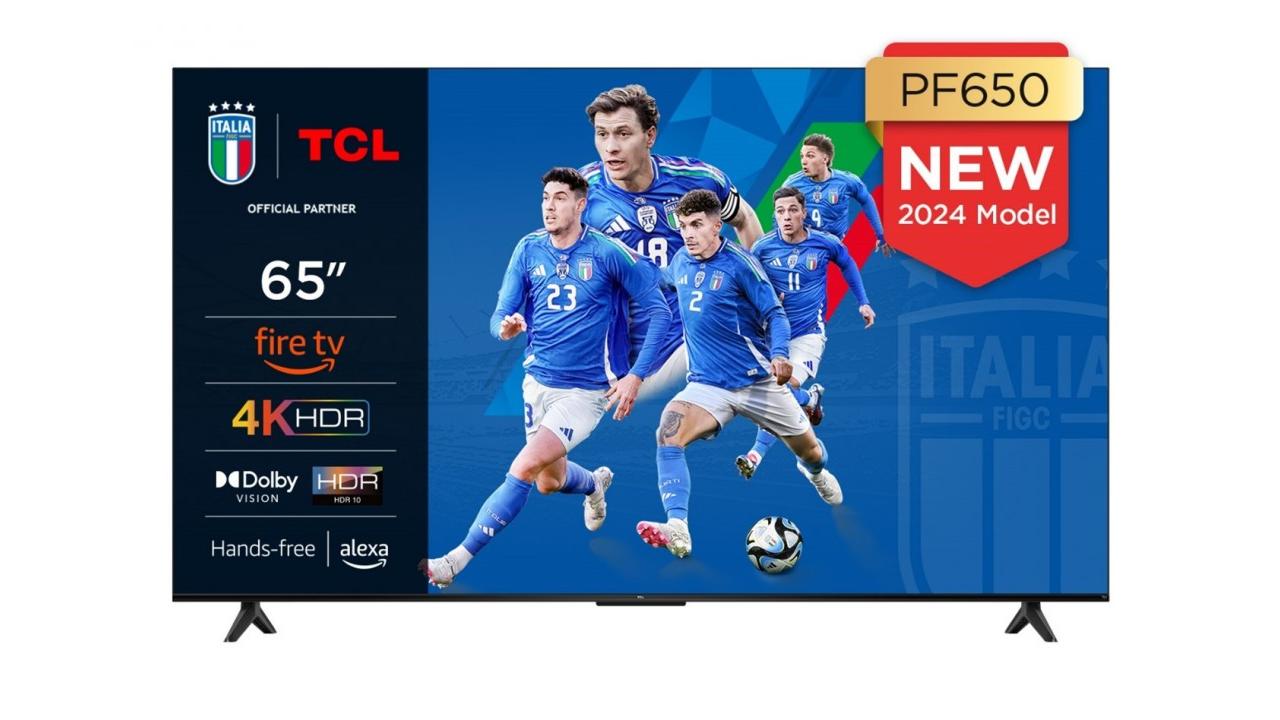 TCL presenta i nuovi TV della serie PF650