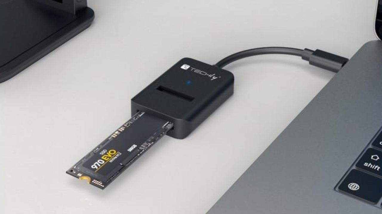 Prestazioni migliori dellSSD con ladattatore di Techly
