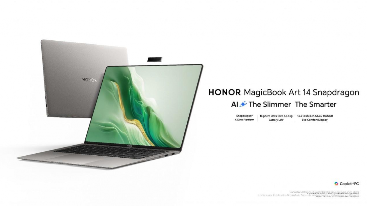 HONOR presenta il nuovo HONOR MagicBook Art 14 Snapdragon