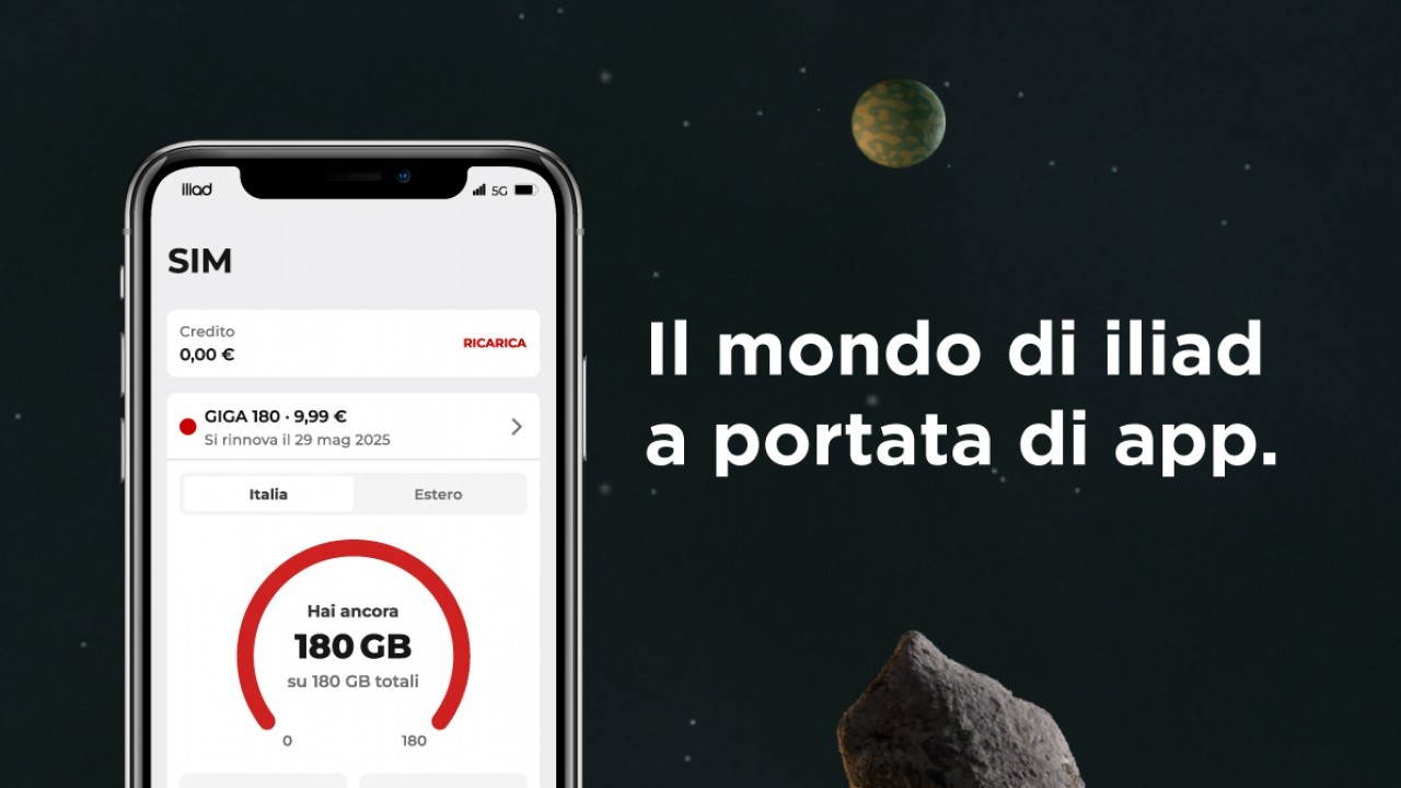 iliad: arriva l'app ufficiale