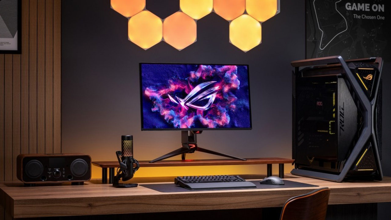 Asus: il monitor gaming OLED 4K da 27
