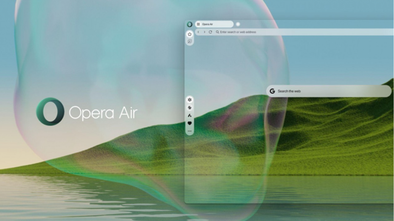 Arriva Opera Air, il browser che migliora attivamente il benessere