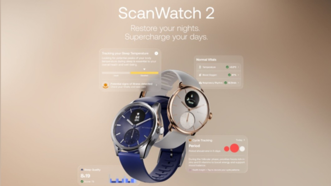 Withings alza il sipario sul nuovo ScanWatch 2