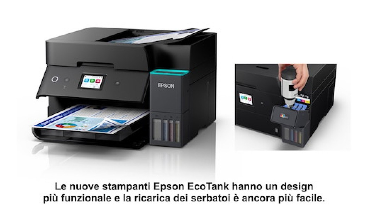 Con le nuove Epson Ecotank, ancora più produttività e comodità