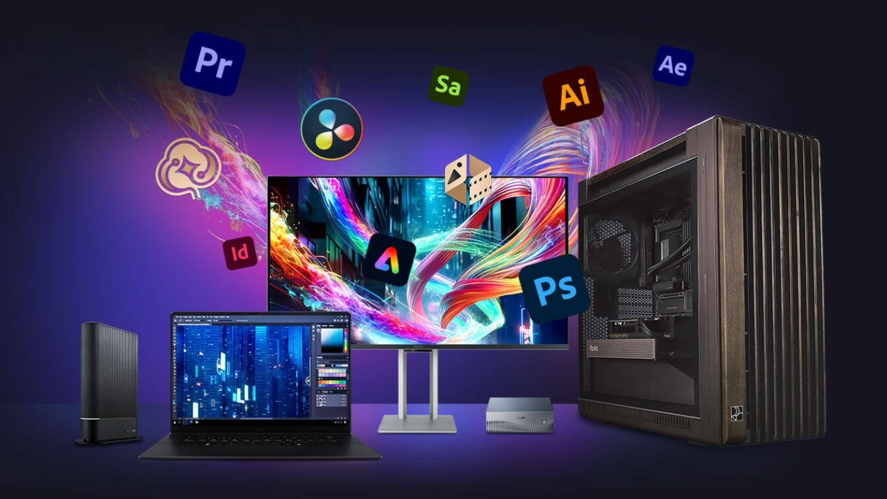 ASUS presenta i nuovi display ProArt, innovativi PC AI e molto altro