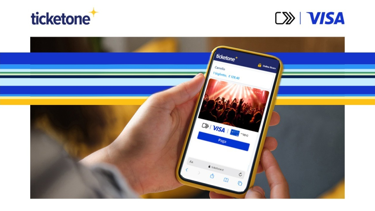 Visa Click to Pay ora disponibile per i clienti TicketOne