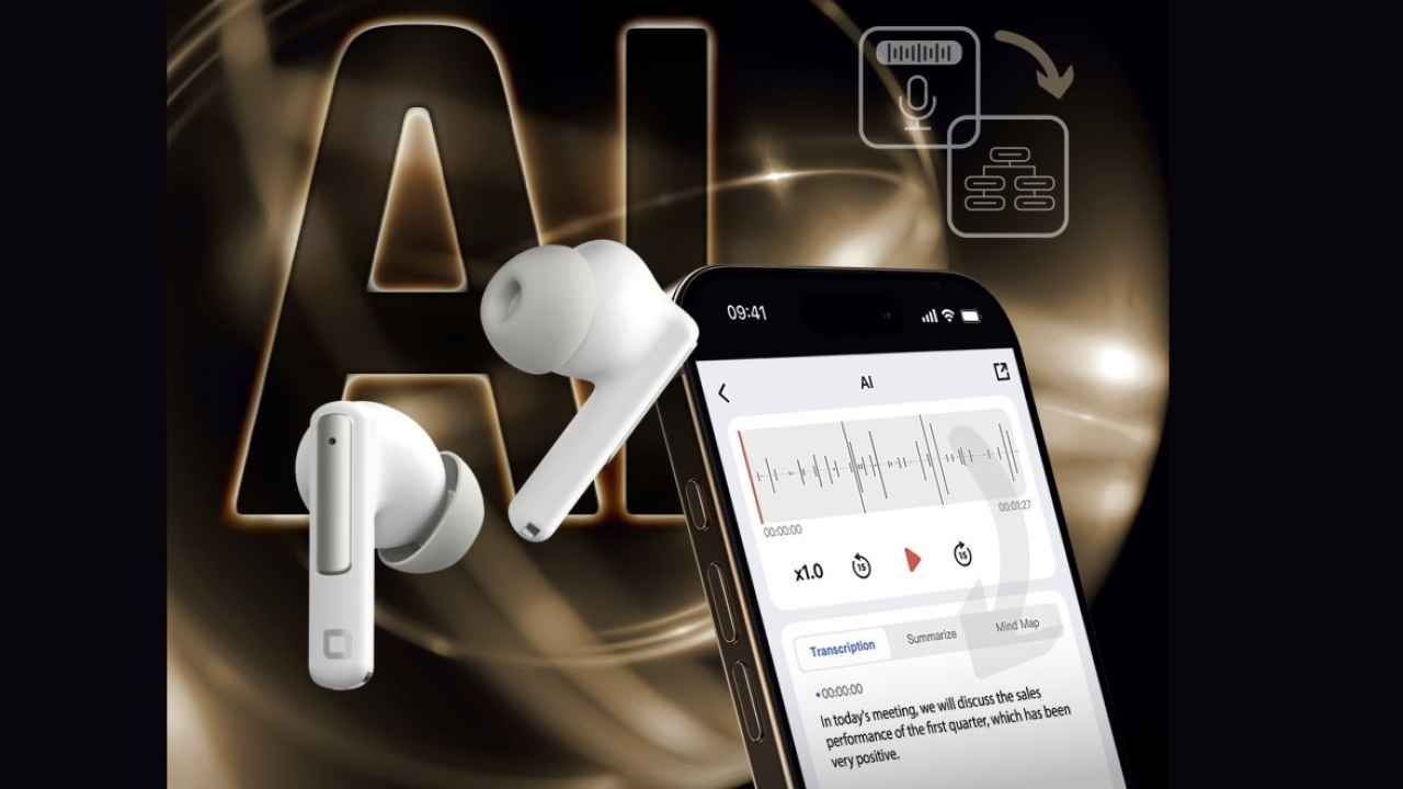 SBS presenta i nuovi auricolari TWS SmartBuds con AI