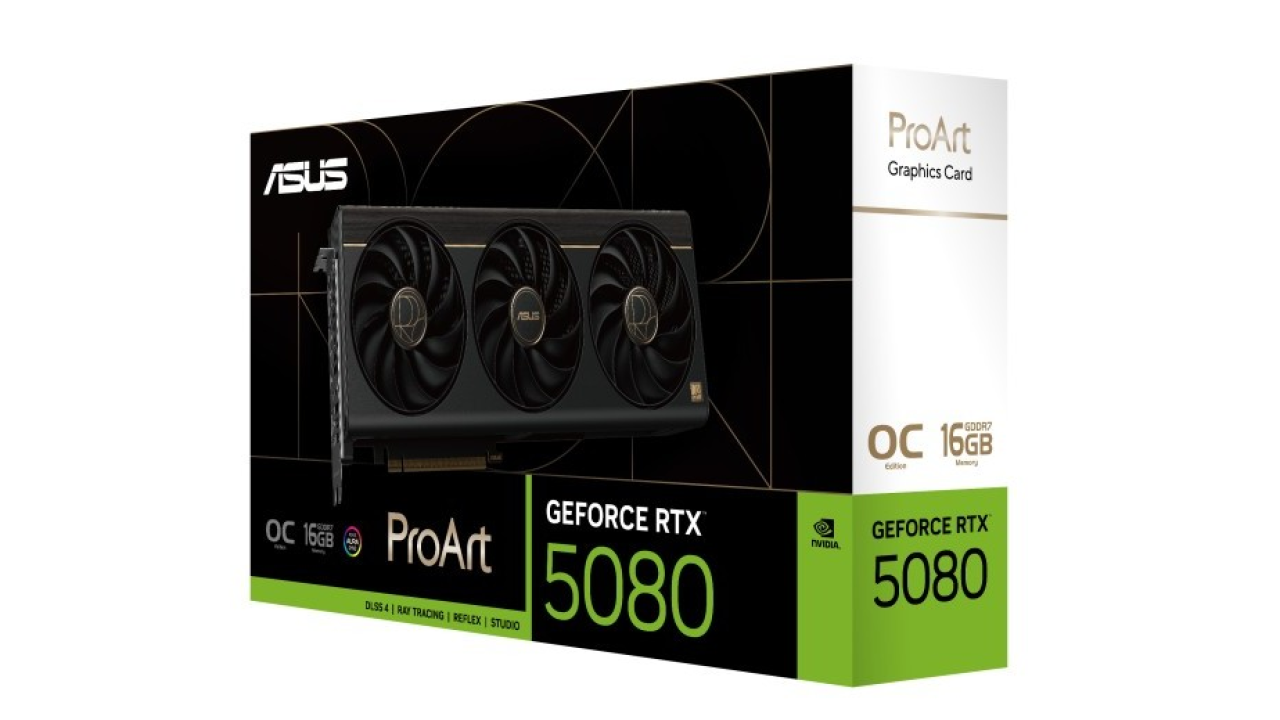 ASUS annuncia le schede grafiche ProArt GeForce RTX 50 Series