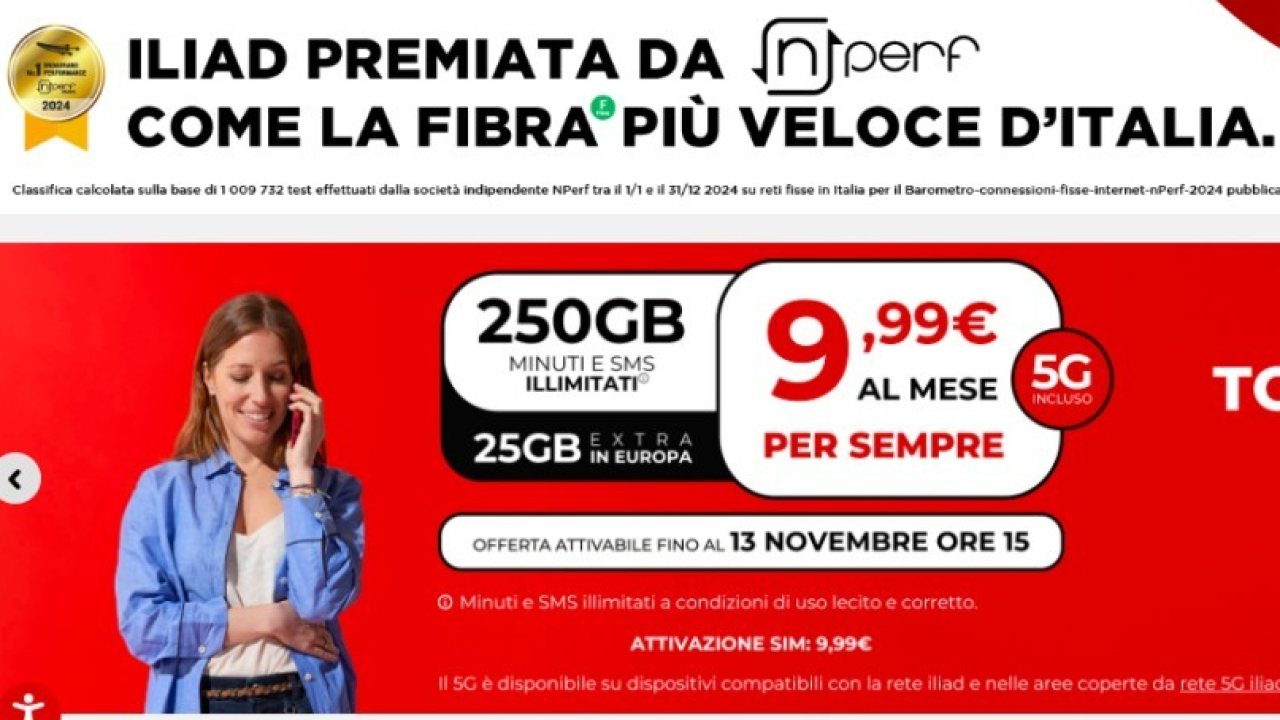 iliad: arrivano le nuove offerte