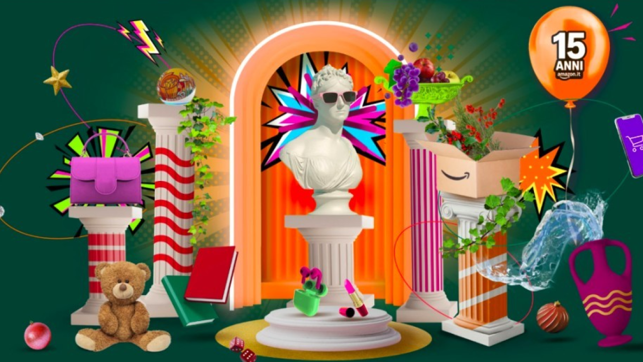 Amazon Black Friday Domus: a Roma uno spazio immersivo che si ispira a una Domus romana