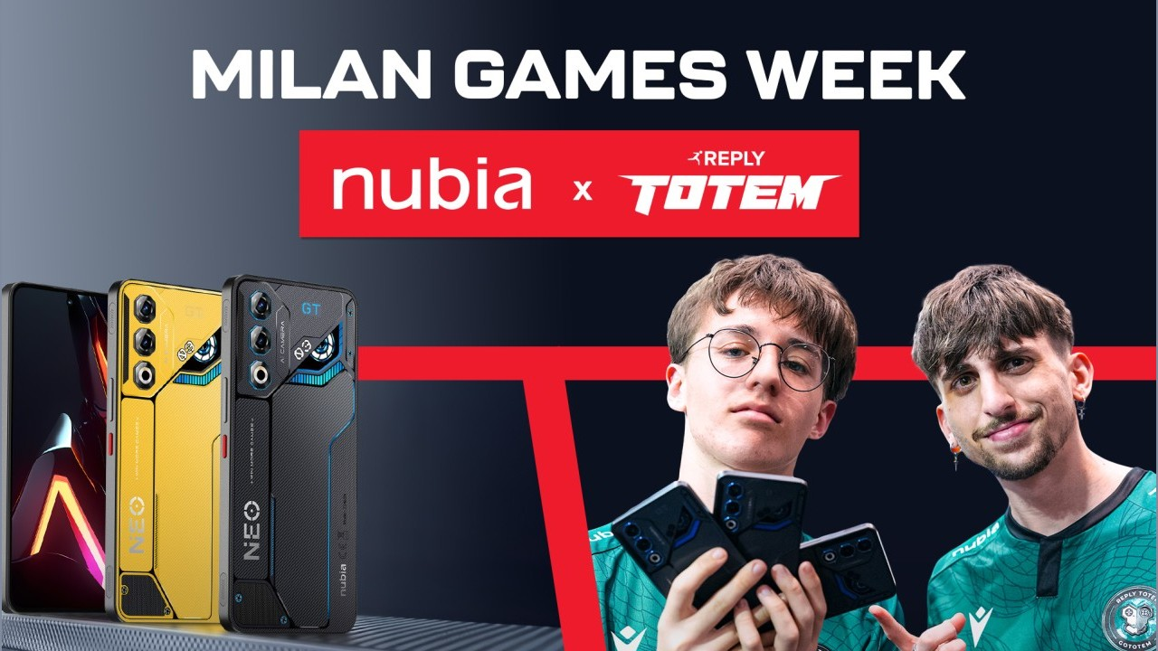 nubia alla Milano Games Week